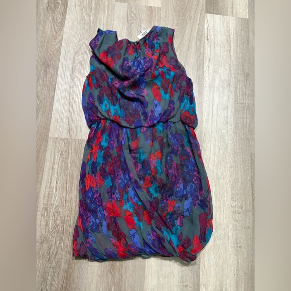 Tibi Multicolor Abstract Maxi Dress - Picture 8 of 8